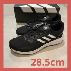 【未使用】adidas 28.5cm 黒 コアランナー