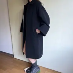 MURUA コート　ブラック　膝下丈