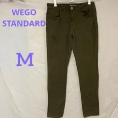 【ウィゴー】カジュアルパンツ(M)ストレッチ（綿98%）普段使い ダメージ