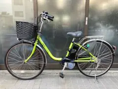 中古電動自転車 パナソニック ビビDX 26インチ ピンク 横浜 №8831