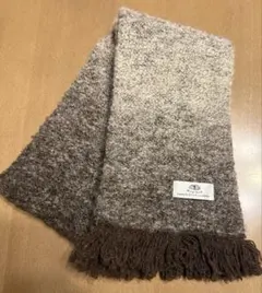 ブラックシープ ウール マフラー Blacksheep