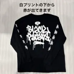 black parade bpmsw ブラックパレード　ロンT 赤文字