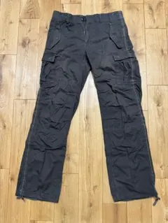 【291295=HOMME】カーゴパンツサイズⅡ カーキ M