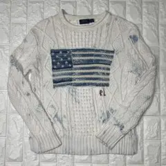 Polo Ralph Lauren 星条旗 ニット セーター