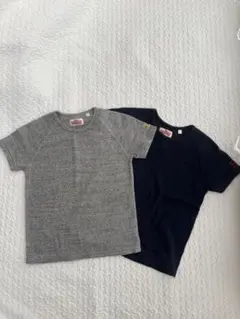 【2点セット】HRM ストレッチフライスショートスリーブ Tシャツ 半袖 キッズのサムネイル