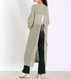 ニットロングワンピース