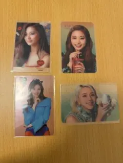 TWICE トレカ 4枚セット ツウィ サナ チェヨン