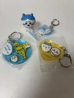 ちいかわ ハチワレ アクリルキーホルダー フィギュア 3点セット