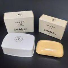 CHANEL NO5＋NO19 シャネル サヴォン 2個セット 未使用品
