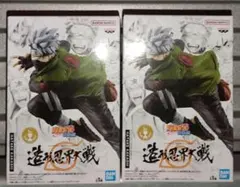 NARUTO　ナルト　疾風伝　造形忍界大戦　はたけカカシ フィギュア　2個