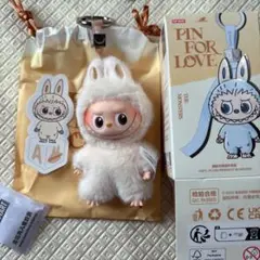 ア*ン様 【正規品】イニシャル ラブブ 【 A 】 PIN FOR LOVE ら