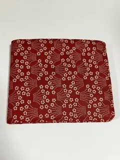印傳屋 二つ折り財布 鹿革 漆塗りのサムネイル