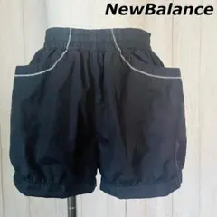 ニューバランス スポーツウェア ショートパンツ ロゴプリント ウエストゴム 軽量