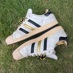 adidas SUPERSTAR ホワイト ブラック ゴールド