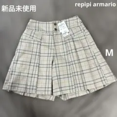 ✨新品未使用✨ タグ付き repipi キュロット パンツ チェック レピピ　M