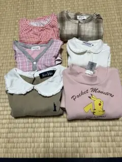 子供服 キッズ 女の子用 長袖 まとめ売 80〜95 【おまけ付き】
