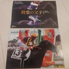 JRA 2026年 カレンダー&クロワデュノール クリアファイル