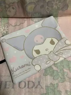 クロミ　フラットポーチ　サンリオ　新品未使用品　kuromi 収納ポーチ