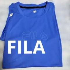 FILA 半袖Tシャツ ブルー Mサイズ
