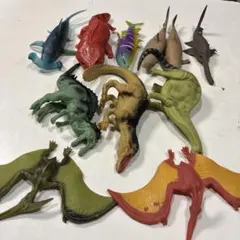 &co アンドコ 恐竜 魚 デアゴスティーニ11体セット