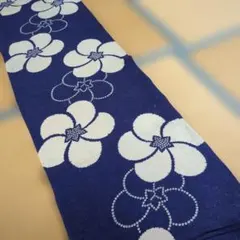 古布　着物解きはぎれ　アンティーク　130×33.5cm
