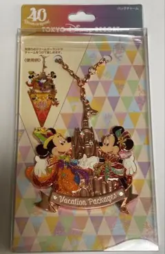 東京ディズニーリゾート 40周年 バッグチャーム バケーションパッケージのサムネイル
