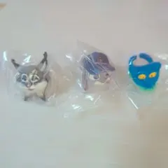 ズートピア2 ファッションリング 3点セット