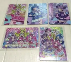 プリキュア　グミカード　アイドルプリキュア　5枚セット