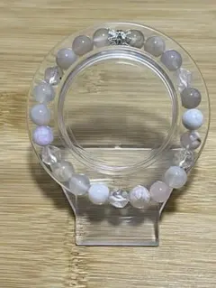 46.サクラアゲートとカットローズクォーツ