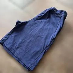ユニクロ キッズ ハーフパンツ 150cm ネイビー