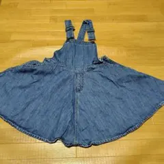 BREEZE　デニム　サロペットスカート　ジャンパースカート　140