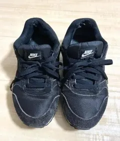 NIKE MD ランナー2 ブラック 24cm 使用感あり 着画 スニーカー
