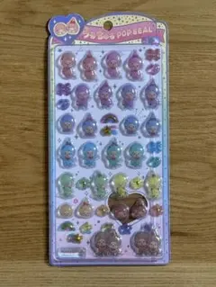 うるちゅるポップシール モンチッチ レインボー