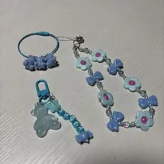 snowman 渡辺翔太　ハンドメイド ビーズ　ストラップ チャーム