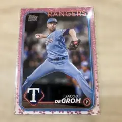 JACOB deGROM テキサス・レンジャーズ トレーディングカード
