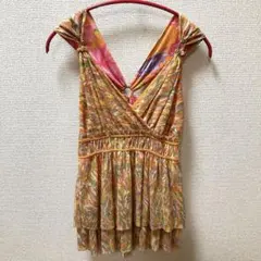 【希少/RARE】VIVIENNE TAM 鳥柄キャミソール アジアン 美品 2025年最新】Vivienne Tam レディース キャミソールの人気