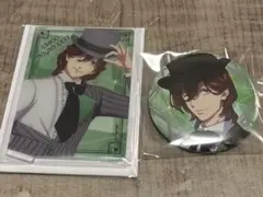 うたプリ タブナイ ローソン アクスタ 缶バッジ【嶺二】