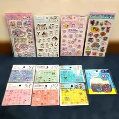 ディズニー ブロックデコシール他 11点セット ベイマックス ミッキーのサムネイル