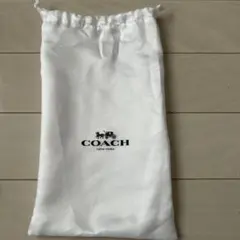 COACH JIDAGO ロゴ入り巾着袋