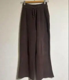 LE17SEPTEMBRE ルディセットセプトンブル　ニットワイドパンツ