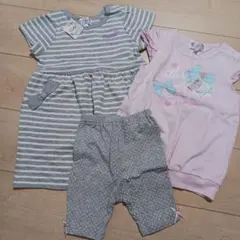 マザウェイズ　セットアップ　ワンピース　90cmのサムネイル