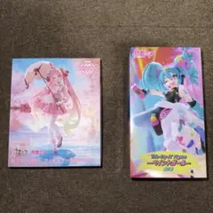 桜ミク 初音ミクAMP フィギュア & ペイントガール 2体セット