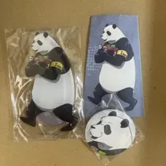 呪術廻戦0 DVD 特典 缶バッジ アニメイト豪華版 アクリルスタンド パンダ