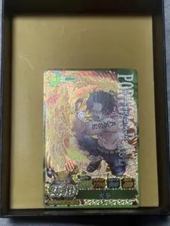 【激レア】ワンピース　カードベリーマッチIC エースSGR