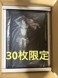 進撃の巨人　リヴァイ　Birthday ART ハイクオリティ　メタルキャンバス