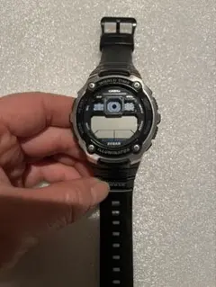 CASIO デジタル腕時計 F-91W-1 ブラックジャンク品