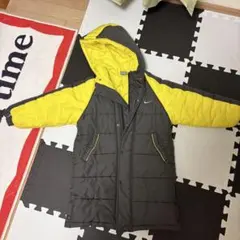 Nike フード付きダウンジャケット 黒/黄