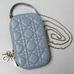 Christian Dior / レディディオール フォンホルダー ブルーのサムネイル