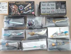 ゼルダの伝説 ウェポンコレクション 9種セット フィギュア