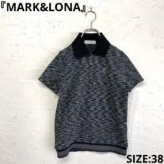 MARK & LONA サイズ48 総柄ポロ スカル ゴルフ ピンク 半袖ポロ - メルカリ